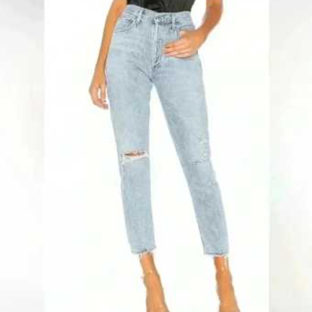 AGOLDE Jamie High Rise Classic in Ever More Size 27
